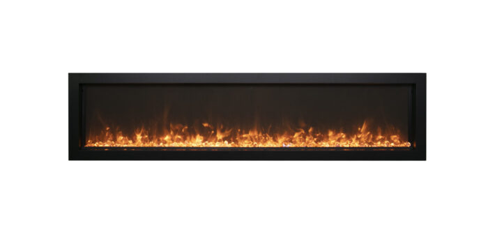 Remii 65" Extra Slim Built-In Electric Fireplace