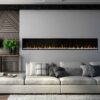 realistic electric fireplace