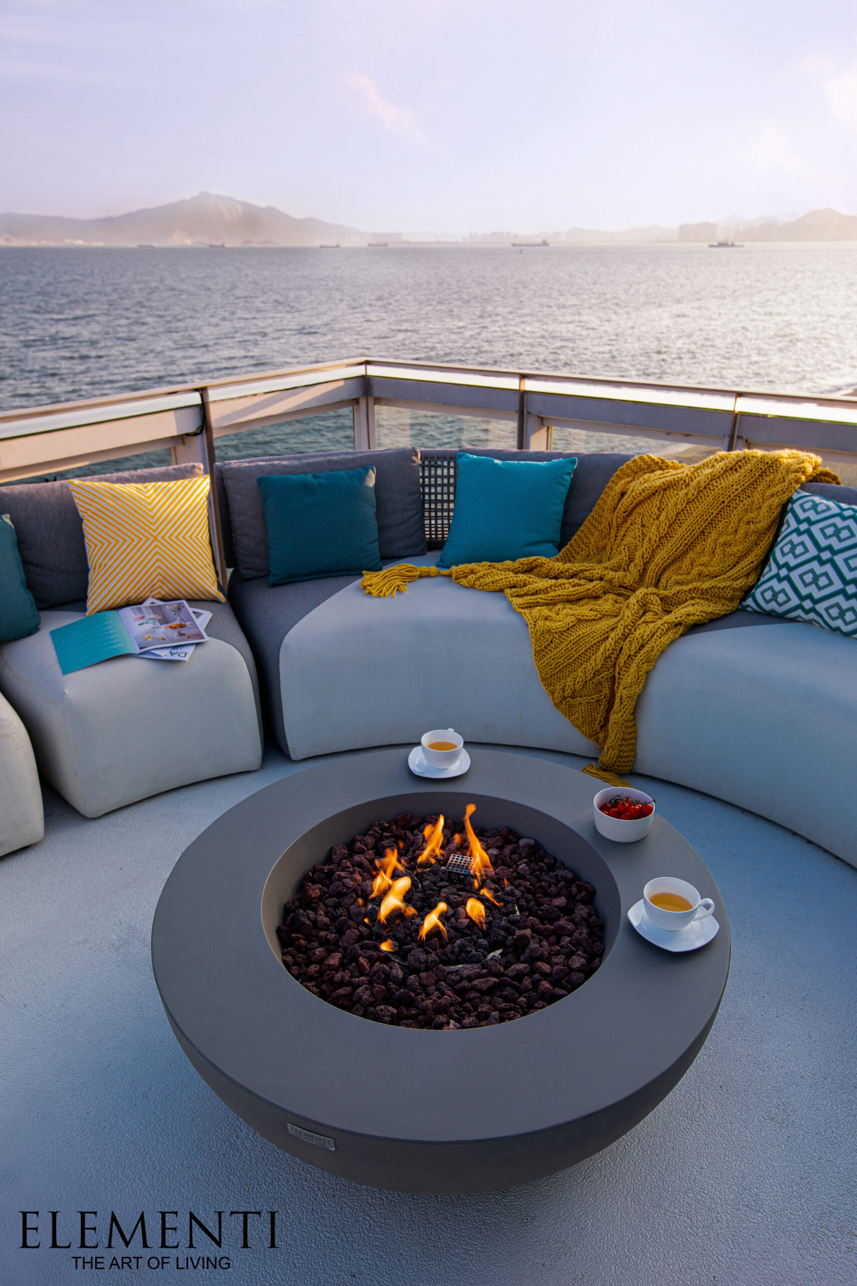 Elementi Lunar Fire Bowl