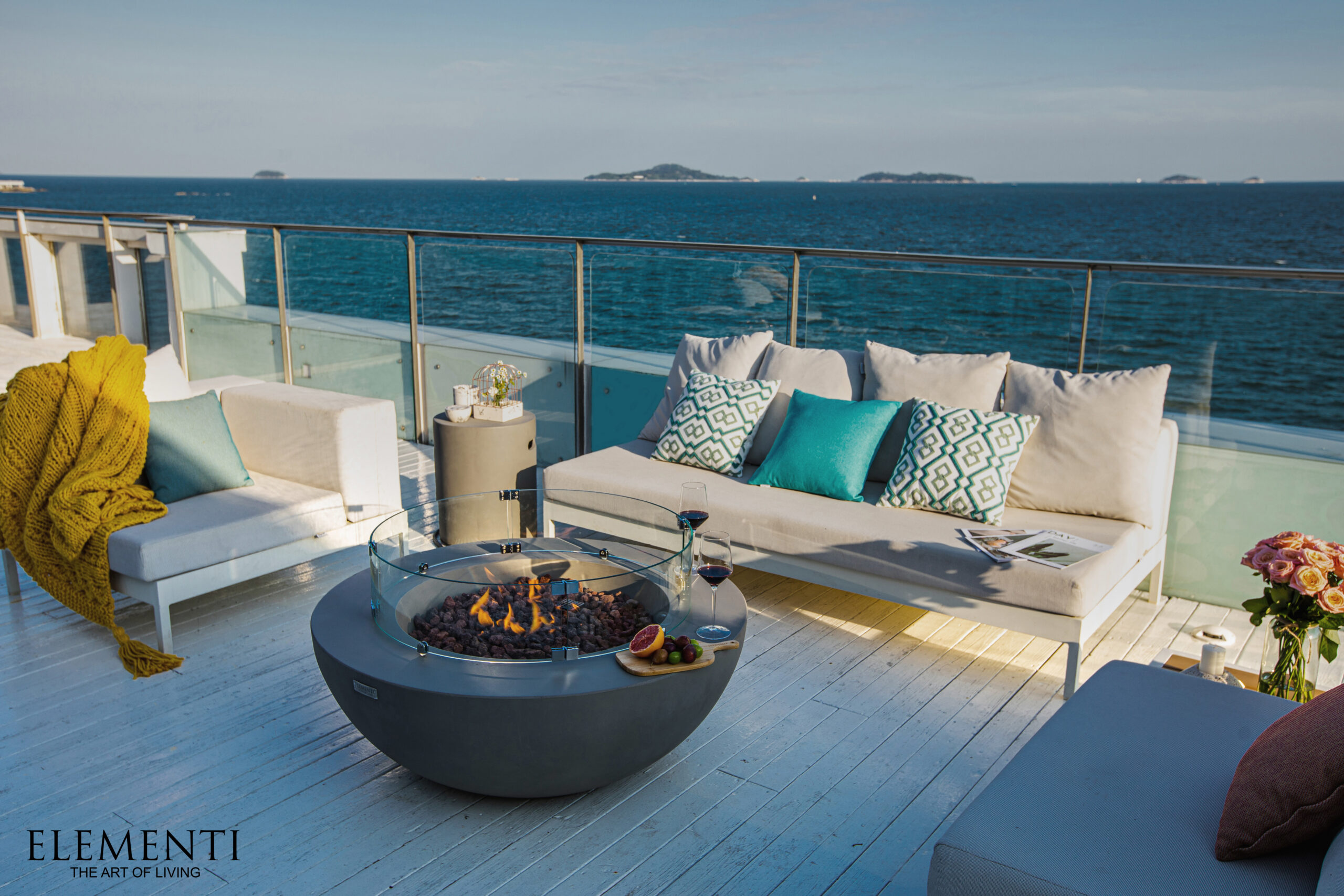 Elementi Lunar Fire Bowl