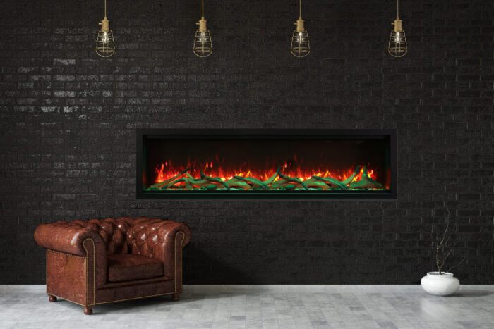 72 inch electric fireplace