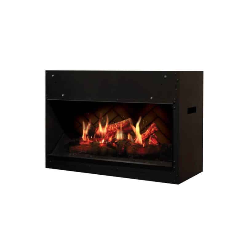 Dimplex "Linwood" Mantel with 33" Electric Fireplace Crackle Fireplaces