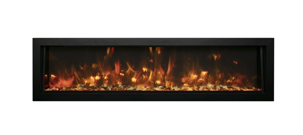 Amantii Panorama 50-inch Deep Smart Built-in Linear Electric Fireplace 