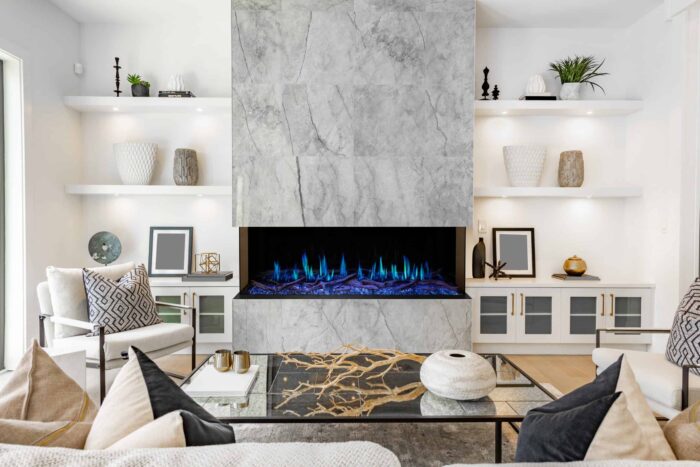 3 Sided Electric Fireplace