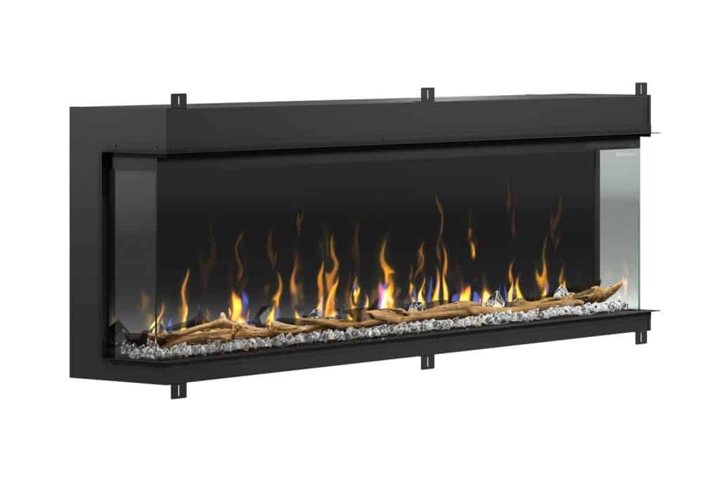 Dimplex 50 Dimplex Ignite Bold 50″ Built-In Linear Electric Fireplace - Crackle ...