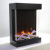 Amantii 2025WM Cube 3-Sided Freestand Electric Fireplace - Image 3