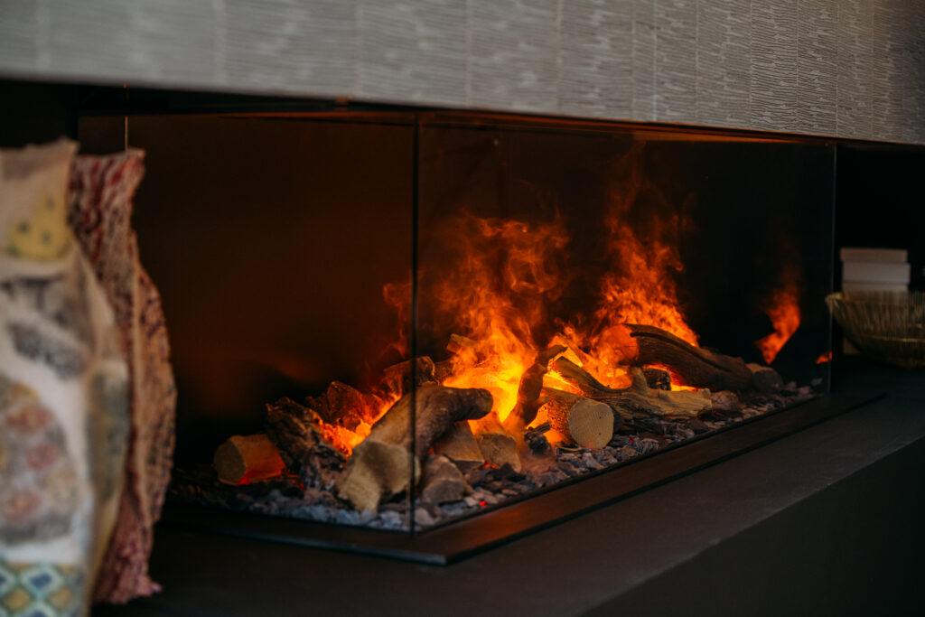 Realistic Electric Fireplace
