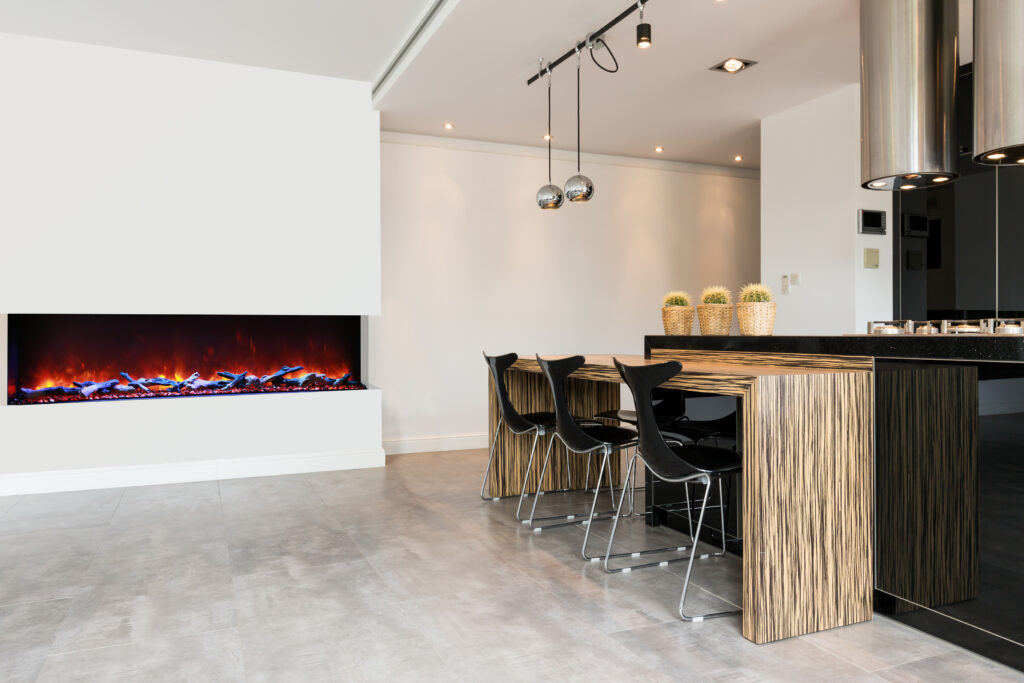 72 inch electric fireplace