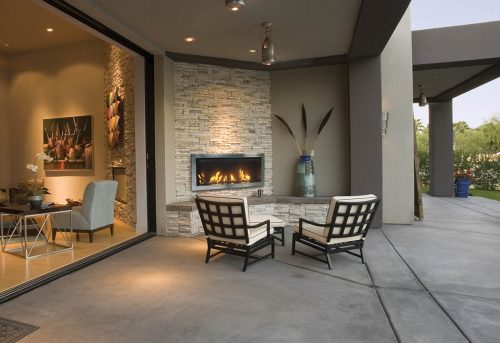Sierra Flame Tahoe Outdoor Gas Fireplace